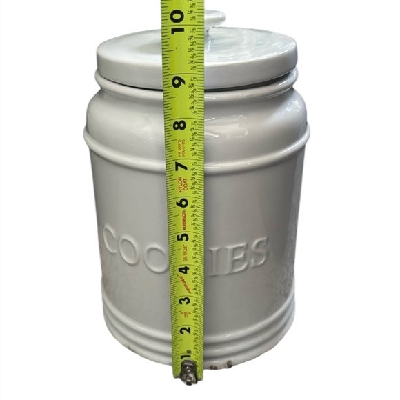 White Fitz and Floyd cookie jar porcelain - Picture 9 of 9